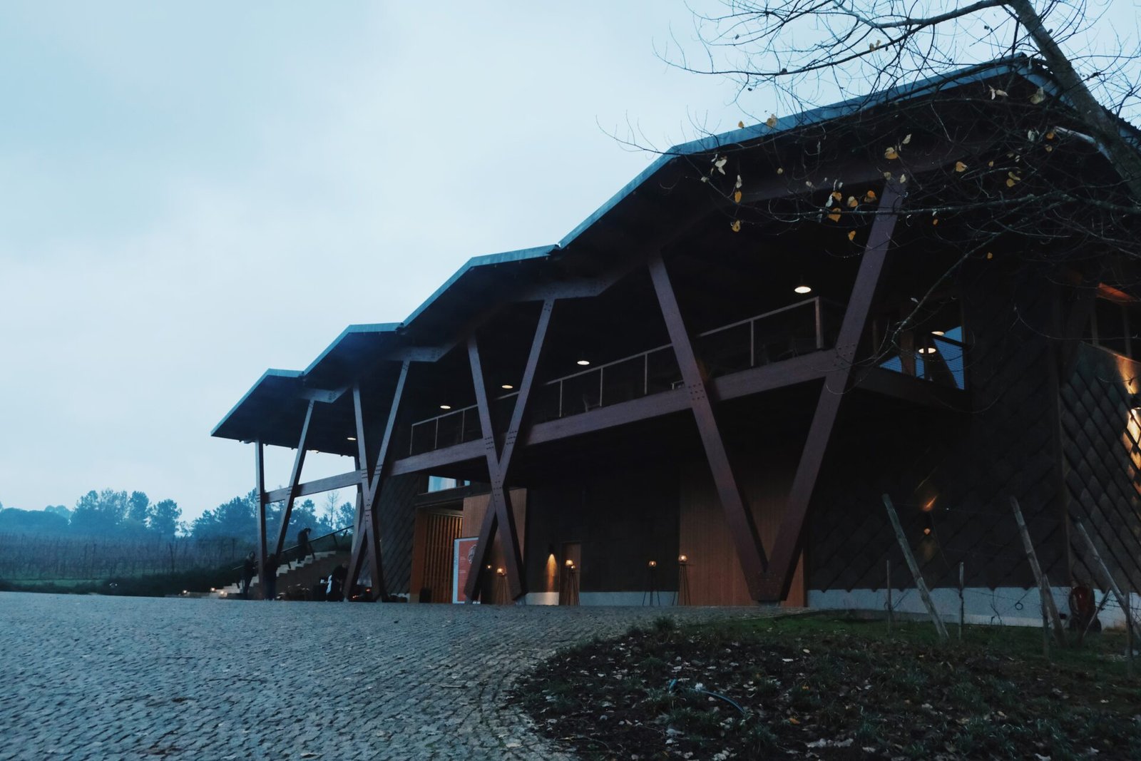 The Mushroom Edit 2025 Quinta da Taboadella - adega, projetada pelo arquiteto Carlos Castanheira